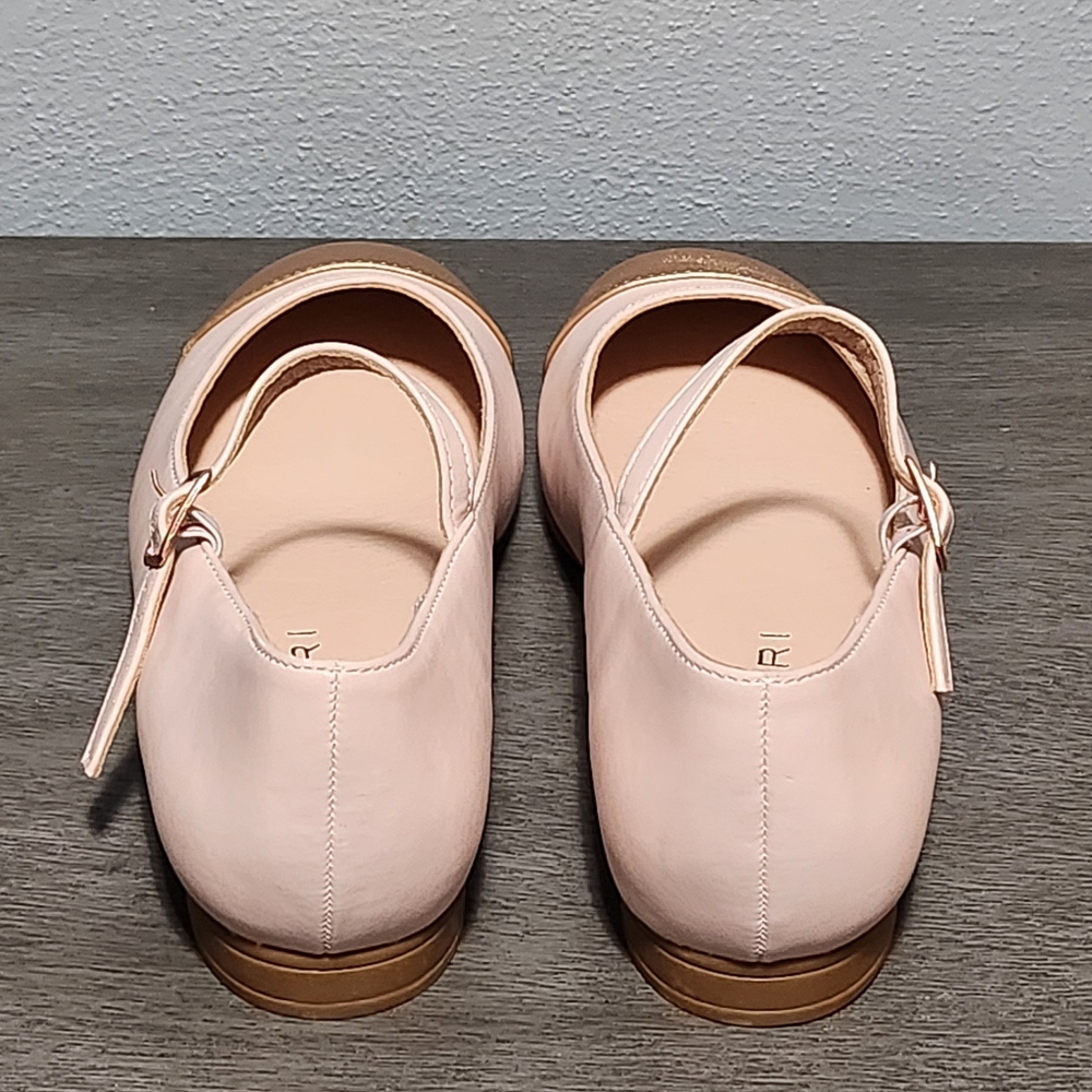 TAHARI Loft Mary Jane Flats Womens 6.5 Pink Rose Gold Coquette Balletcore Lolita - Picture 7 of 10
